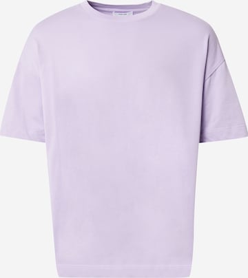 T-Shirt 'Erik' DAN FOX APPAREL en violet : devant