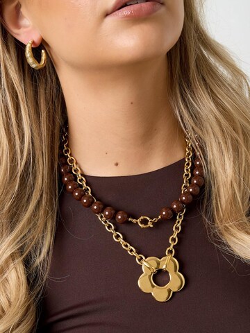 Chaîne 'MARIBEL' Cala Rose en or