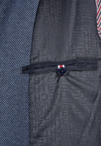 HECHTER PARIS Between-Seasons Coat 'Modern Fit' in Blue
