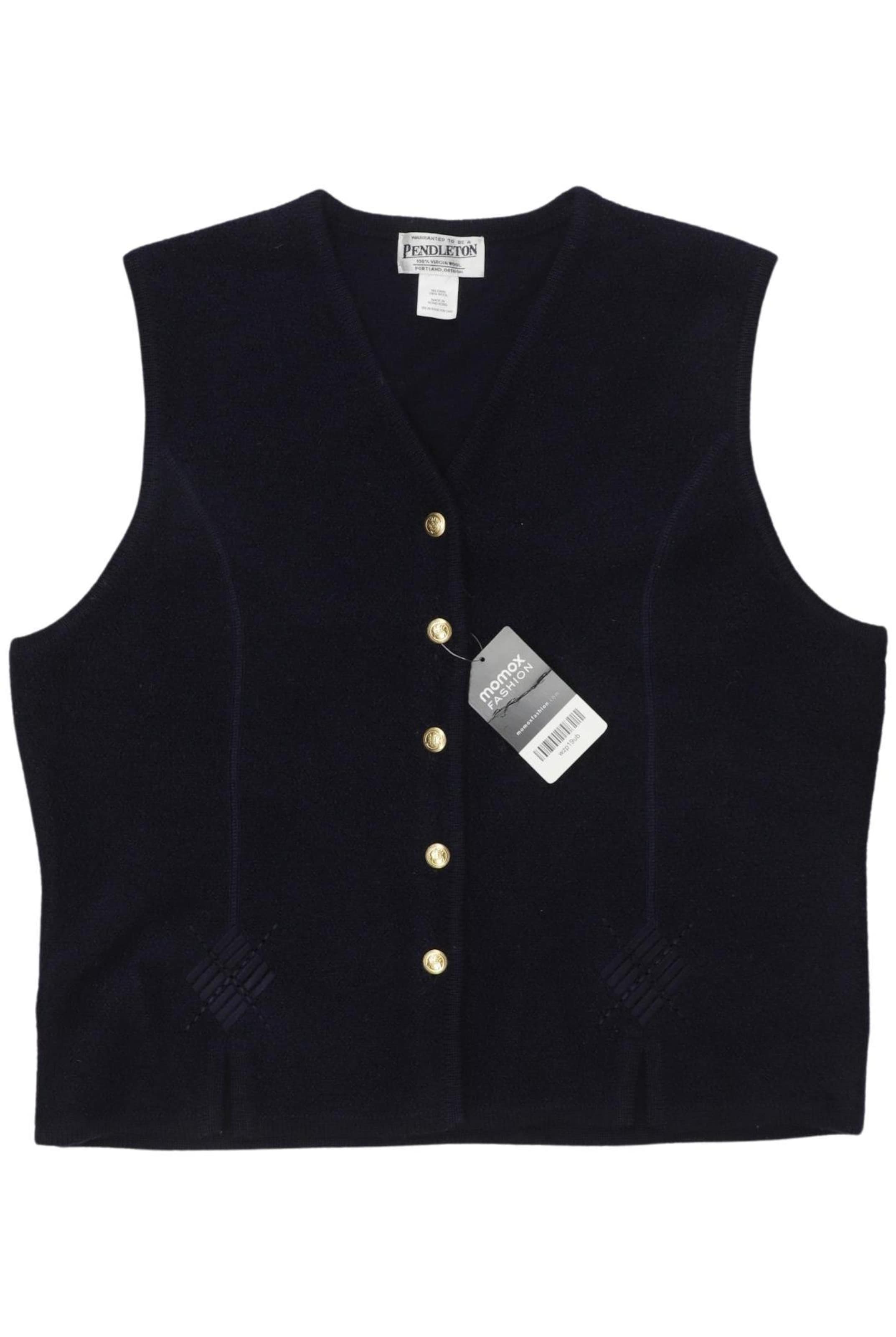 PENDLETON Vest in M in Blue: front