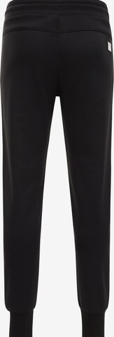 Effilé Pantalon WE Fashion en noir