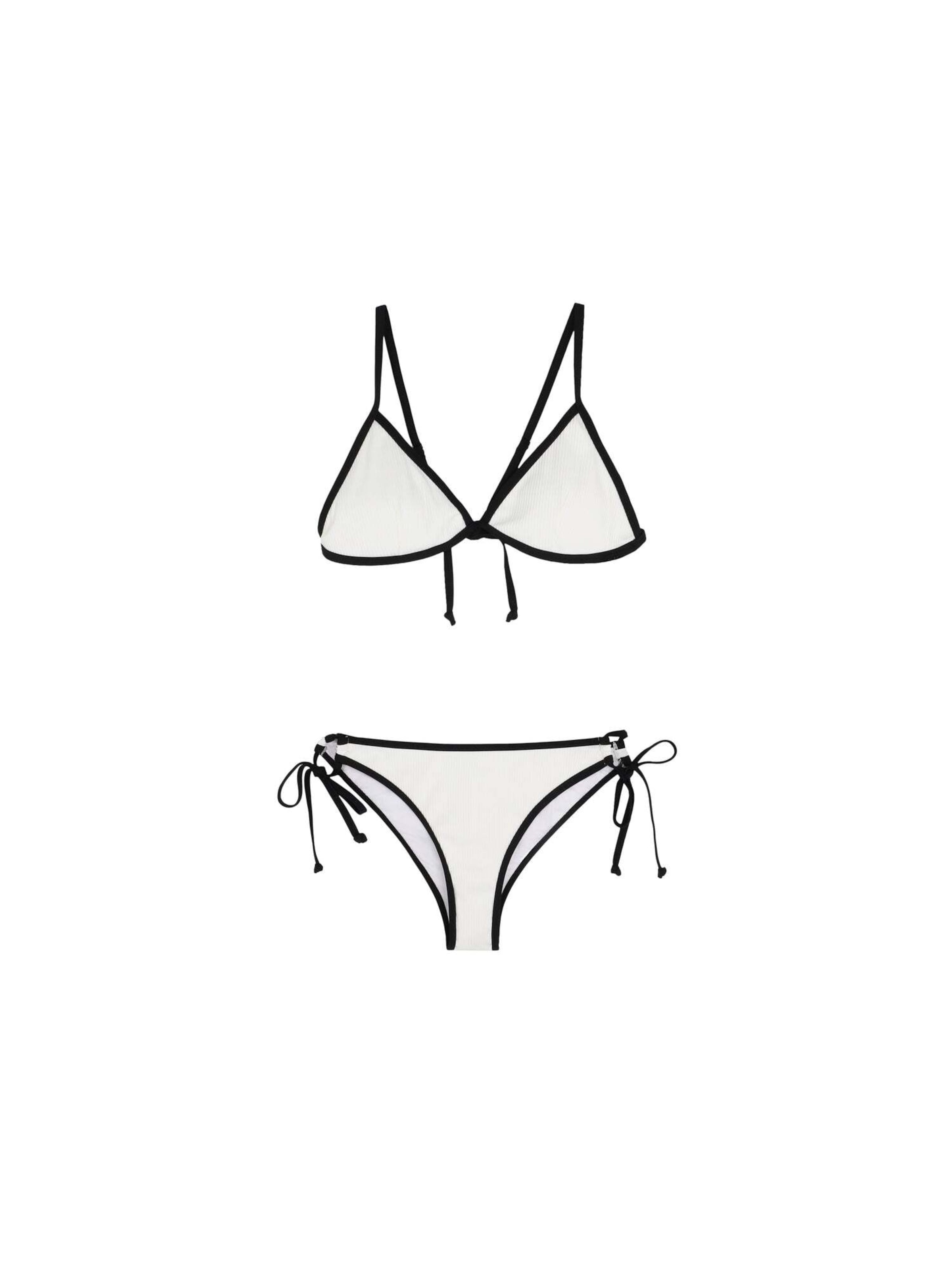 Scalpers Triangel Bikini &#x27; &#x27; in Wit: voorkant