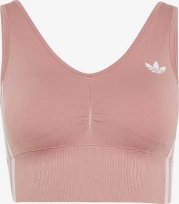 Bustino Reggiseno 'Essentials' di ADIDAS ORIGINALS in rosa: frontale