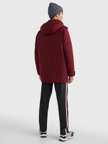 TOMMY HILFIGER Parka 'Rockie' in Rot