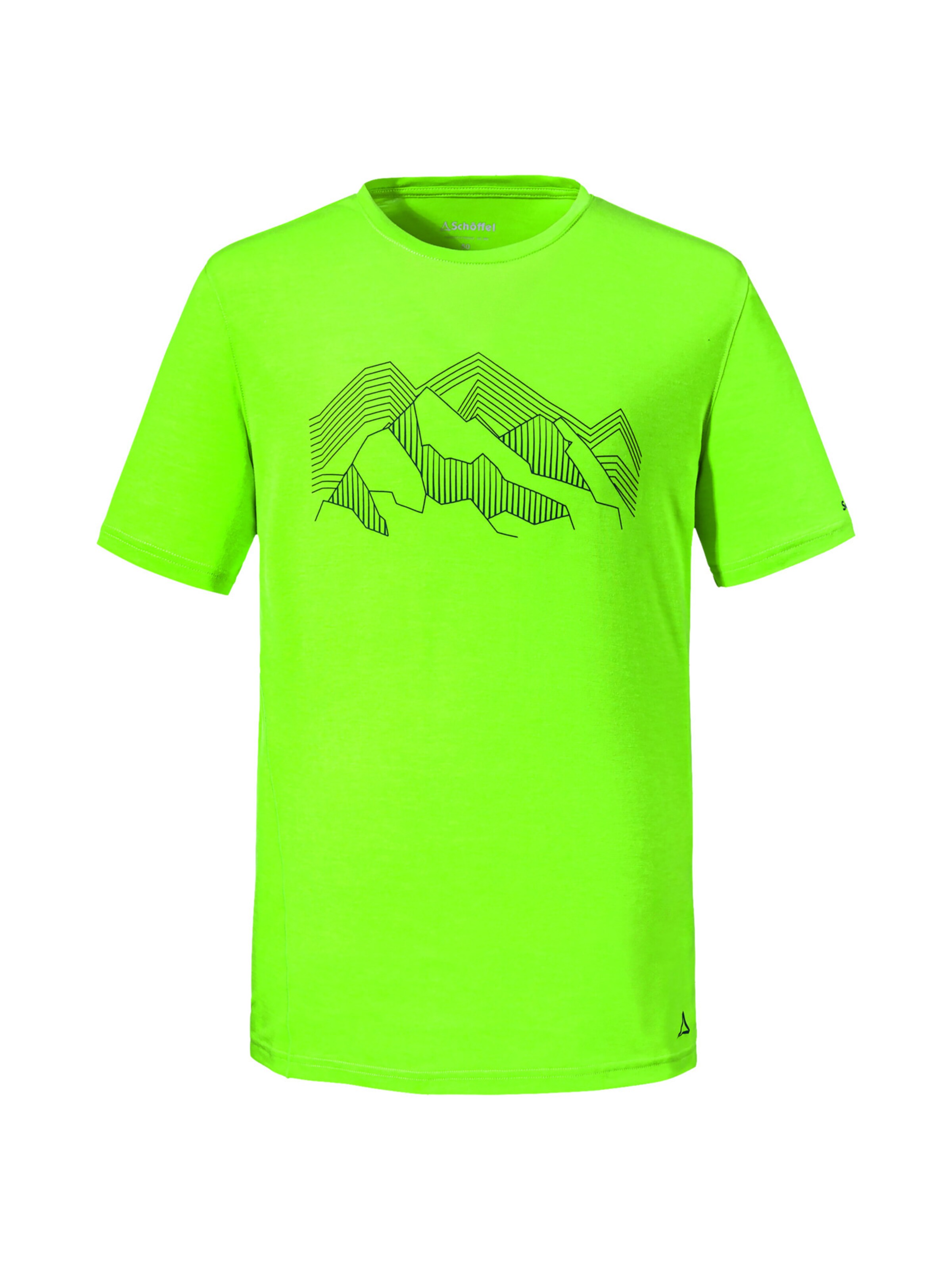 T-Shirt fonctionnel 'Chaberton' Schöffel en vert : devant