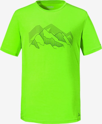 Schöffel - Camisa funcionais 'Chaberton' em verde: frente