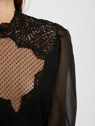 Morgan - Body de blusa en negro