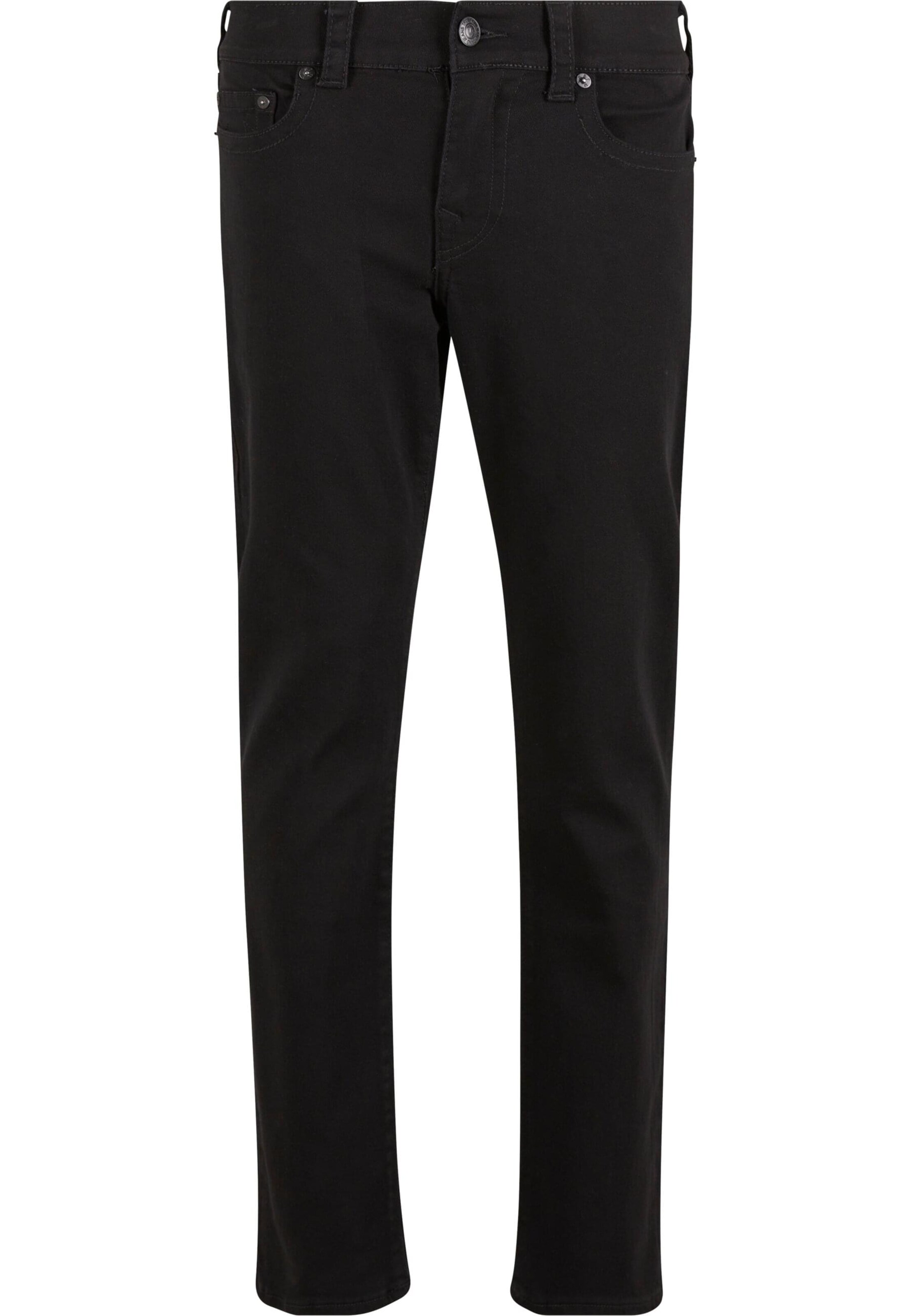 True Religion Normální Džíny 'Geno' – černá: přední strana