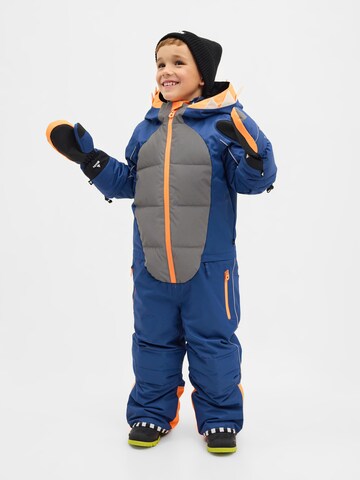 WeeDo Overall 'SHARKDO Schneeanzug' in Blue: front