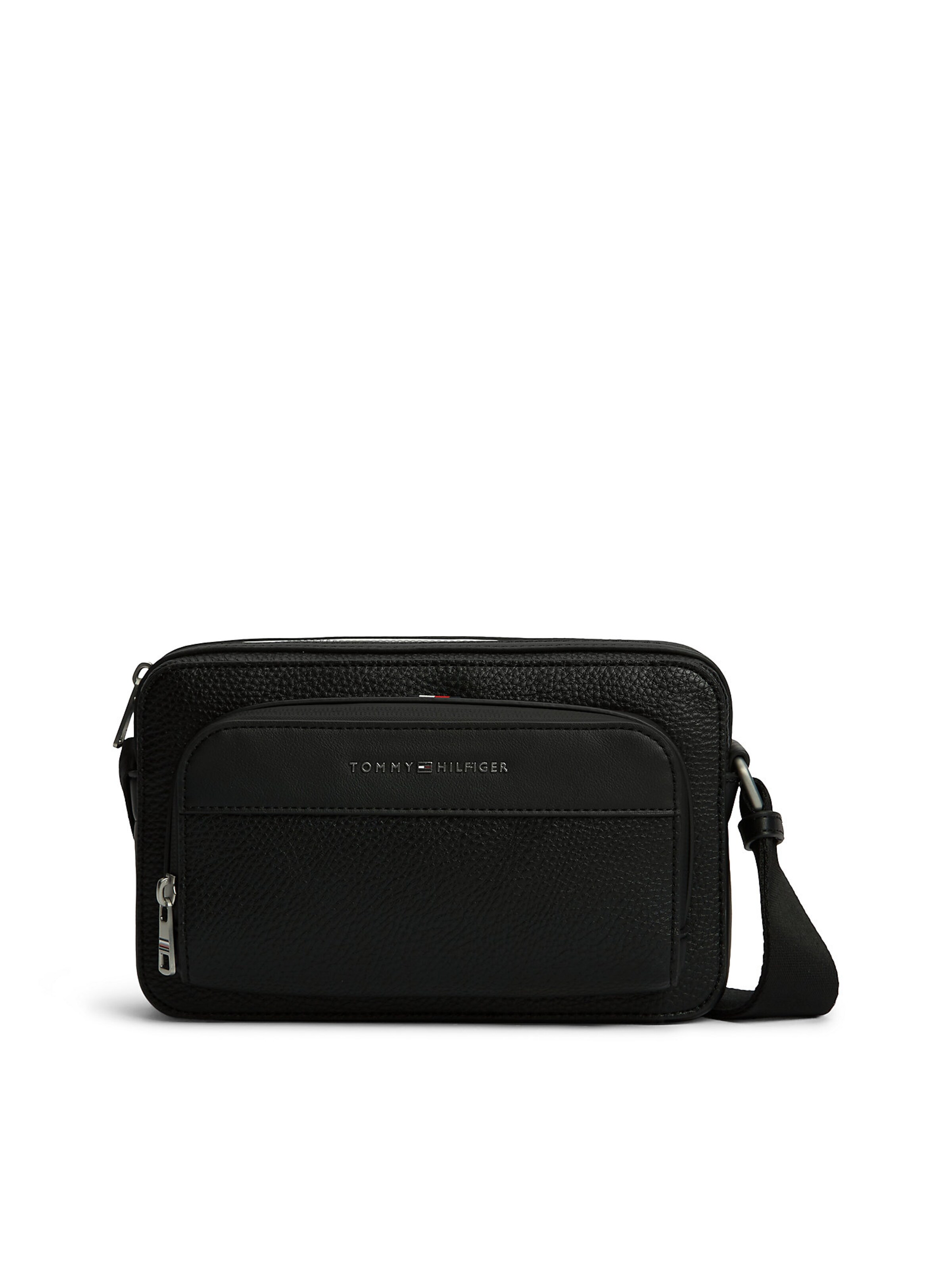 Sac à bandoulière TOMMY HILFIGER en noir : devant