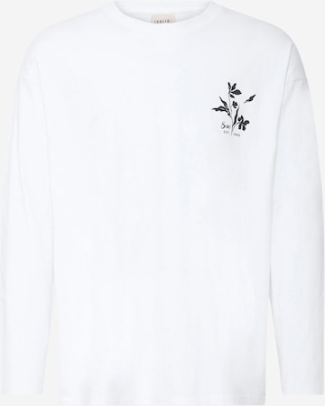 Sweat-shirt 'SDAmon' !Solid en blanc : devant
