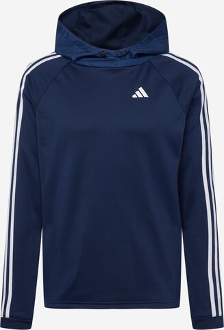 Hanorac sport 'COLD.RDY' de la ADIDAS GOLF pe albastru: față