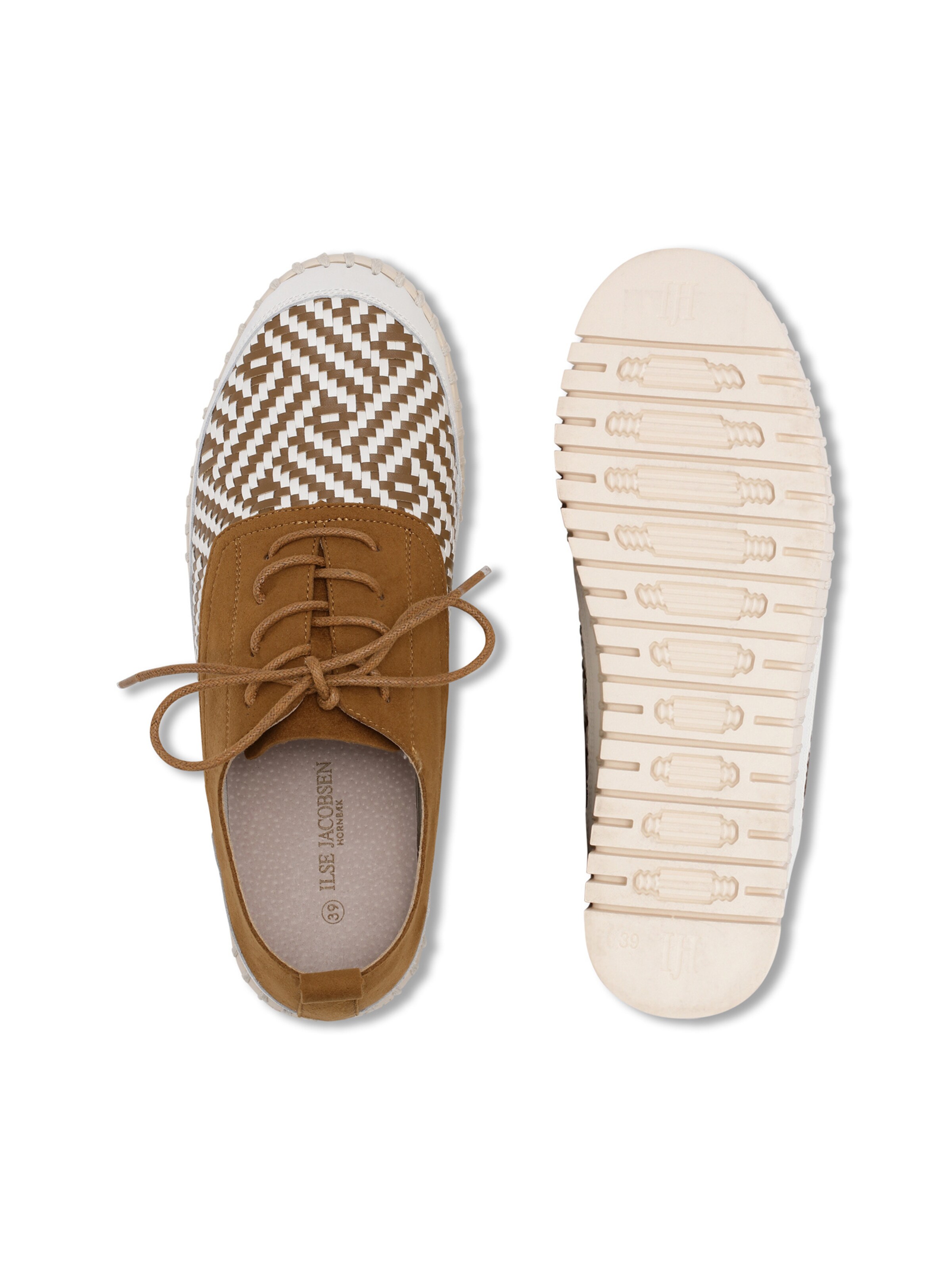 ILSE JACOBSEN Sneakers 'Tulip4094' in Brown