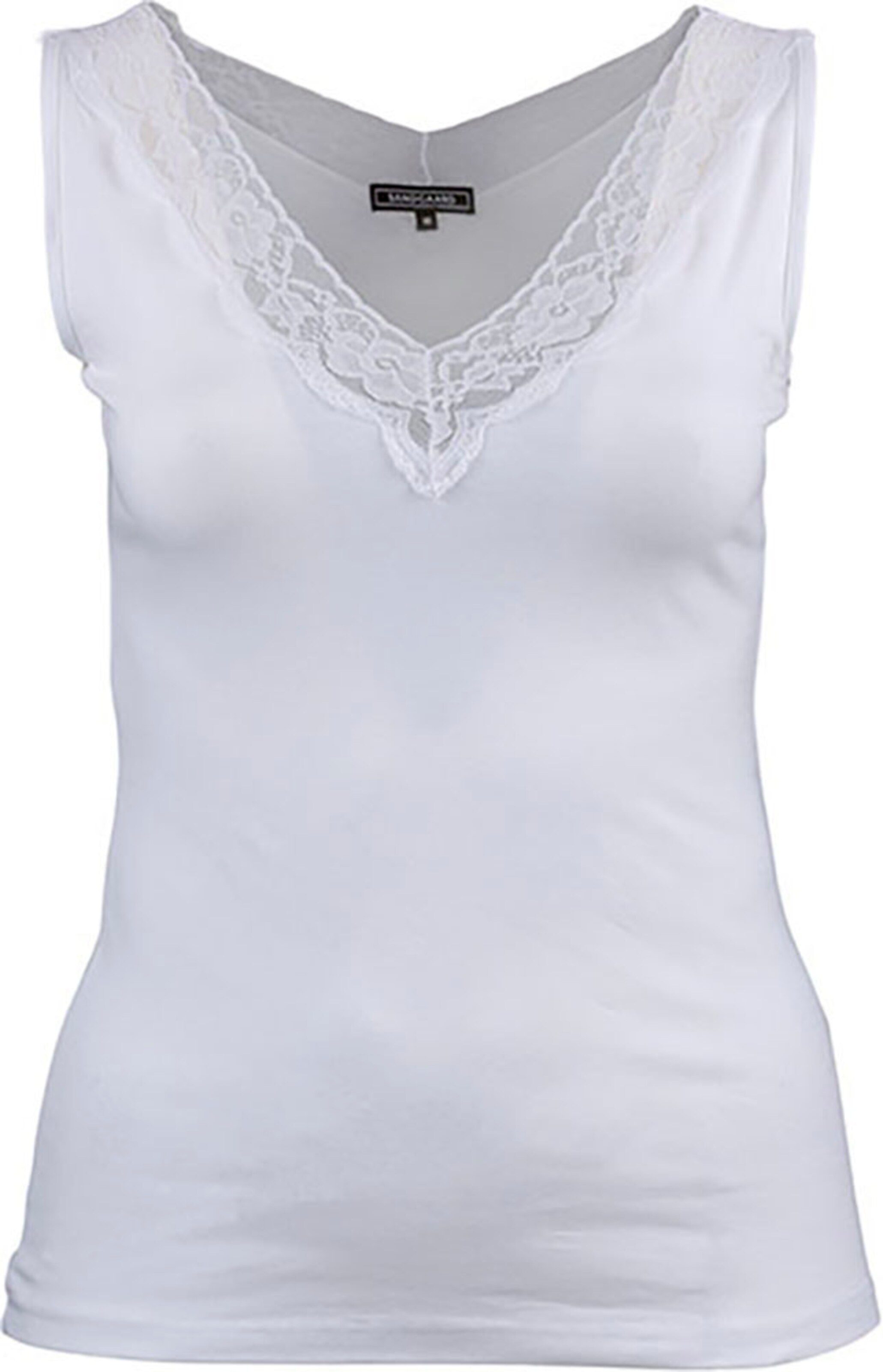 SANDGAARD Top in White: front