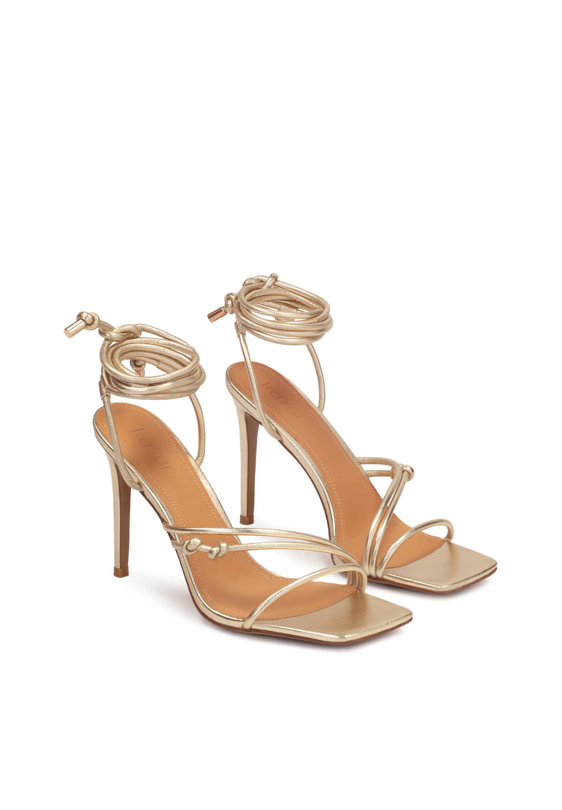 Kazar Pántos szandál - arany