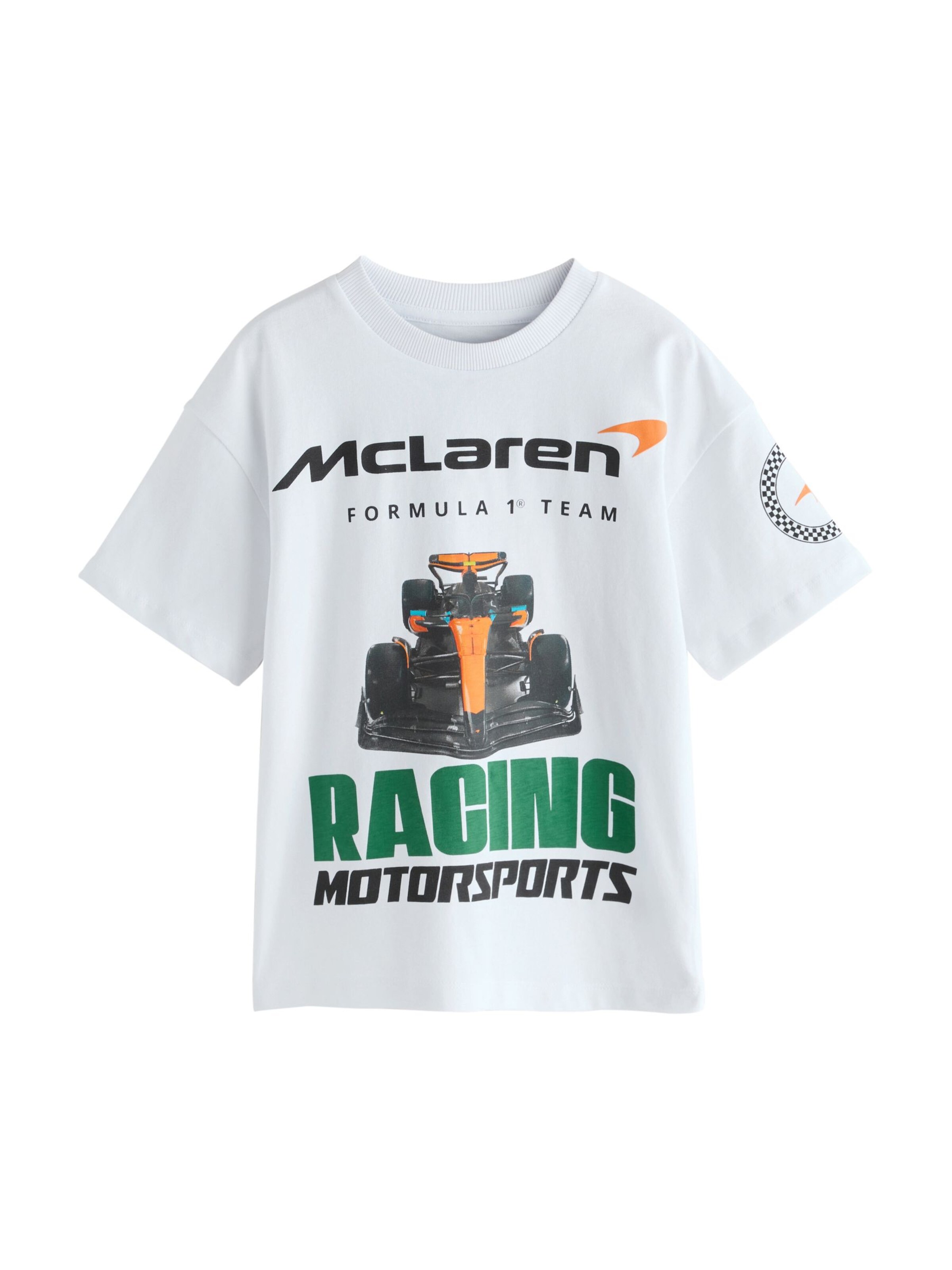 balta Next Marškinėliai 'McLaren': priekis