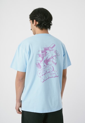 Cleptomanicx Shirt 'Break Free' in Blue