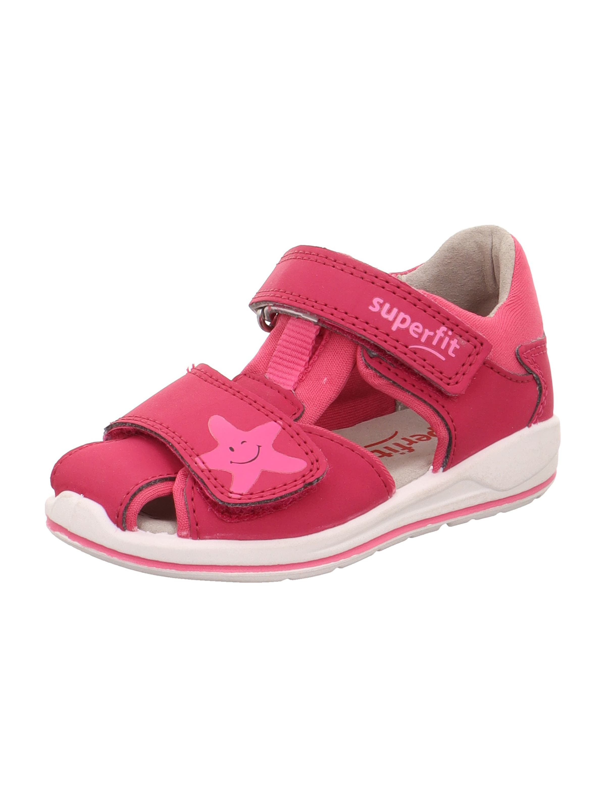 SUPERFIT Sandals 'BOOMERANG' in Pink: front