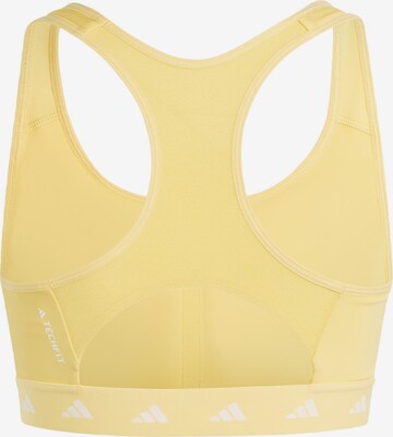 Bustier Soutien-gorge de sport 'Powerreact' ADIDAS PERFORMANCE en jaune