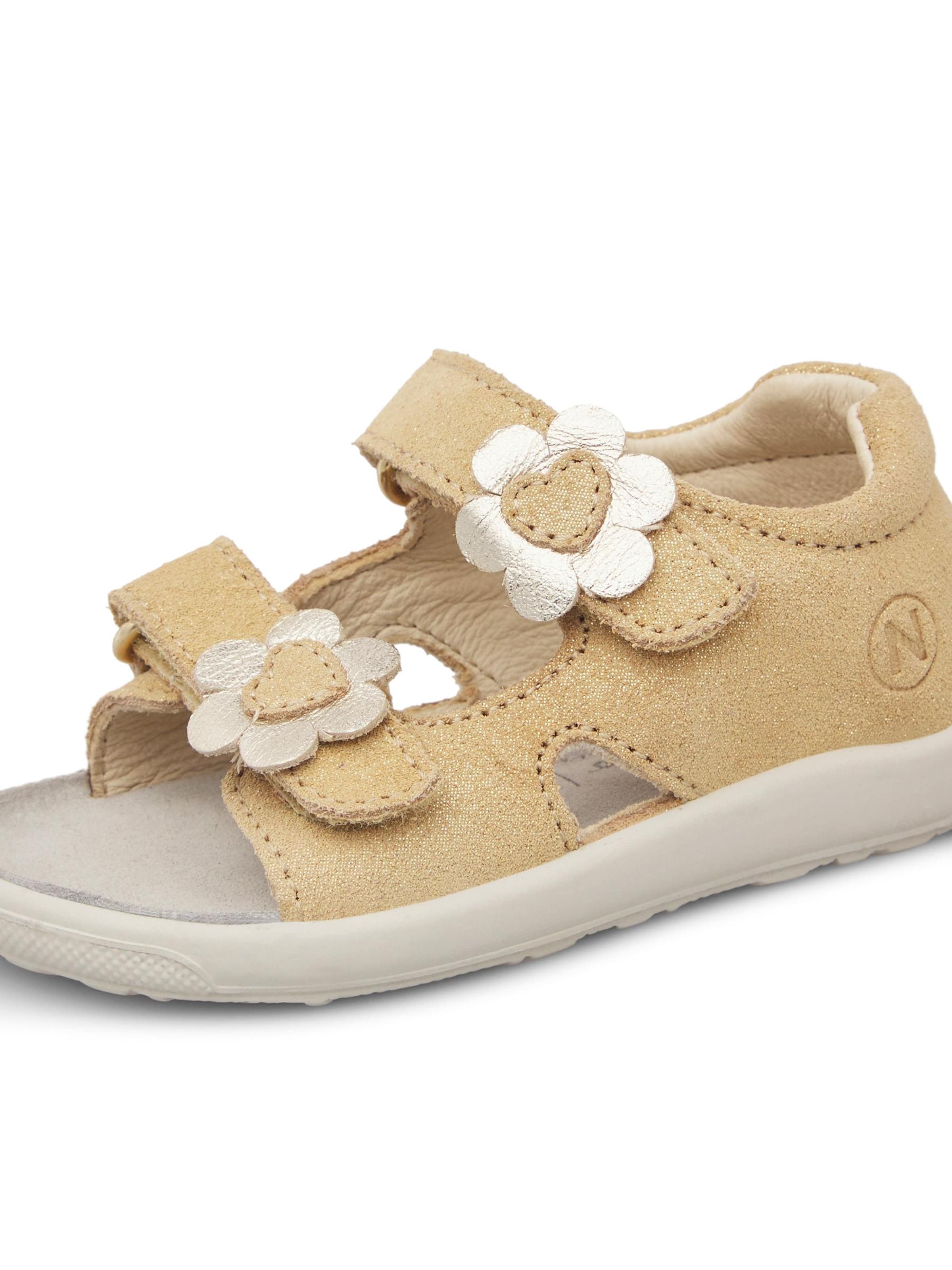 NATURINO Sandale 'AUGUST 3'‌‌ in Gold