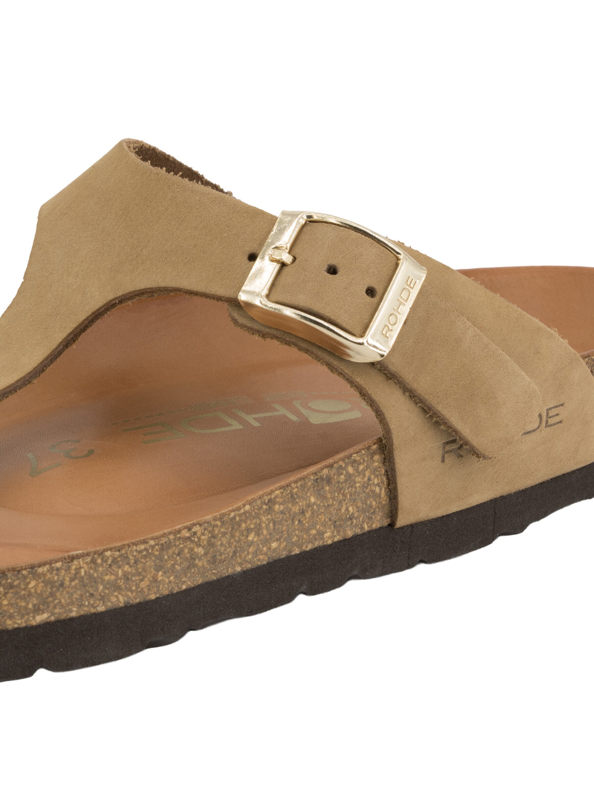 ROHDE Zehentrenner 'Alba'‌‌‌‌‌‌‌‌‌ in Beige
