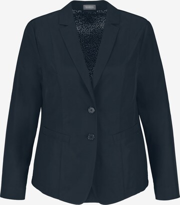 SAMOON Blazer in Blue: front