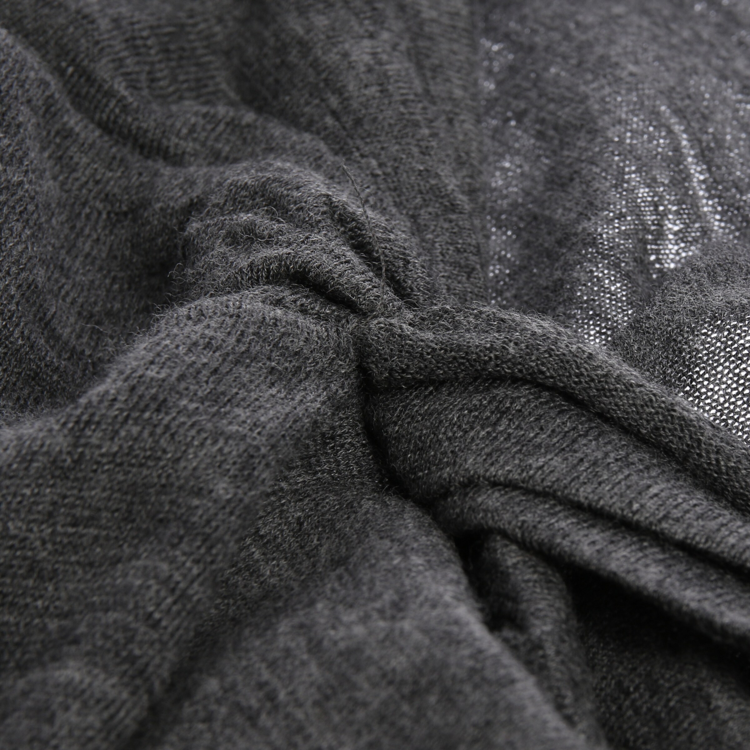 PRADA Top / Seidentop S in Grau