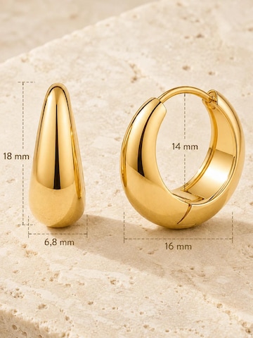 Alster Herz - Pendientes 'Amalfi Muse' en oro