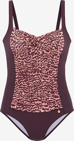 mišri LASCANA Marškinėliai Maudymosi kostiumėlis: priekis