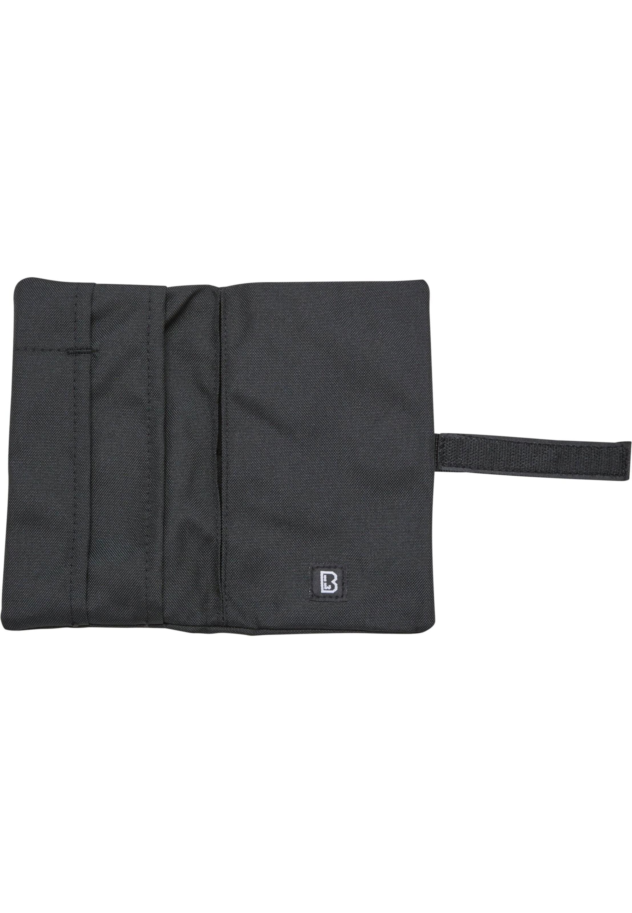 Brandit Wallet 'Tobacco' in Black