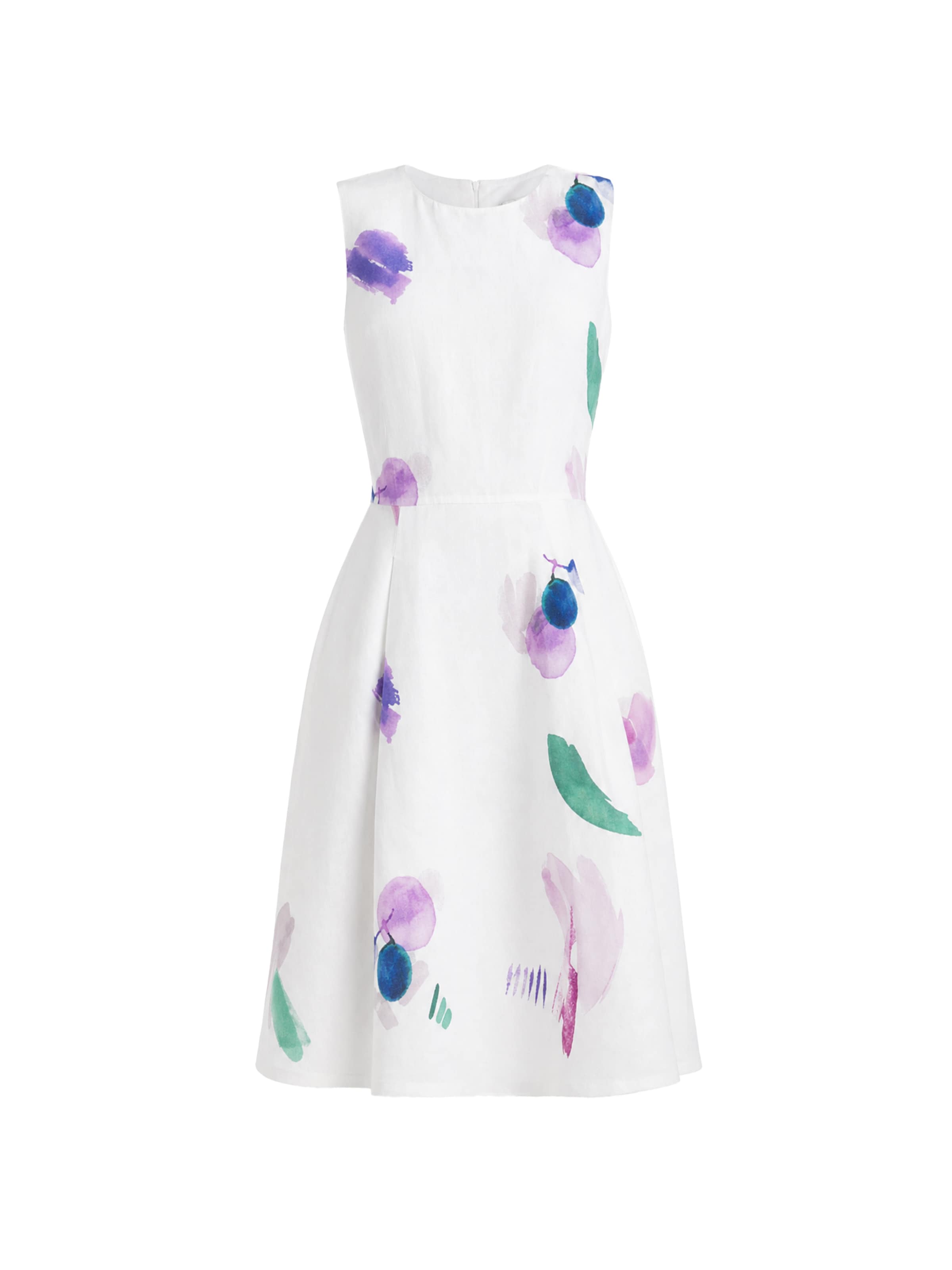 Haris Cotton Kleid‌‌ in Weiß: Vorderseite