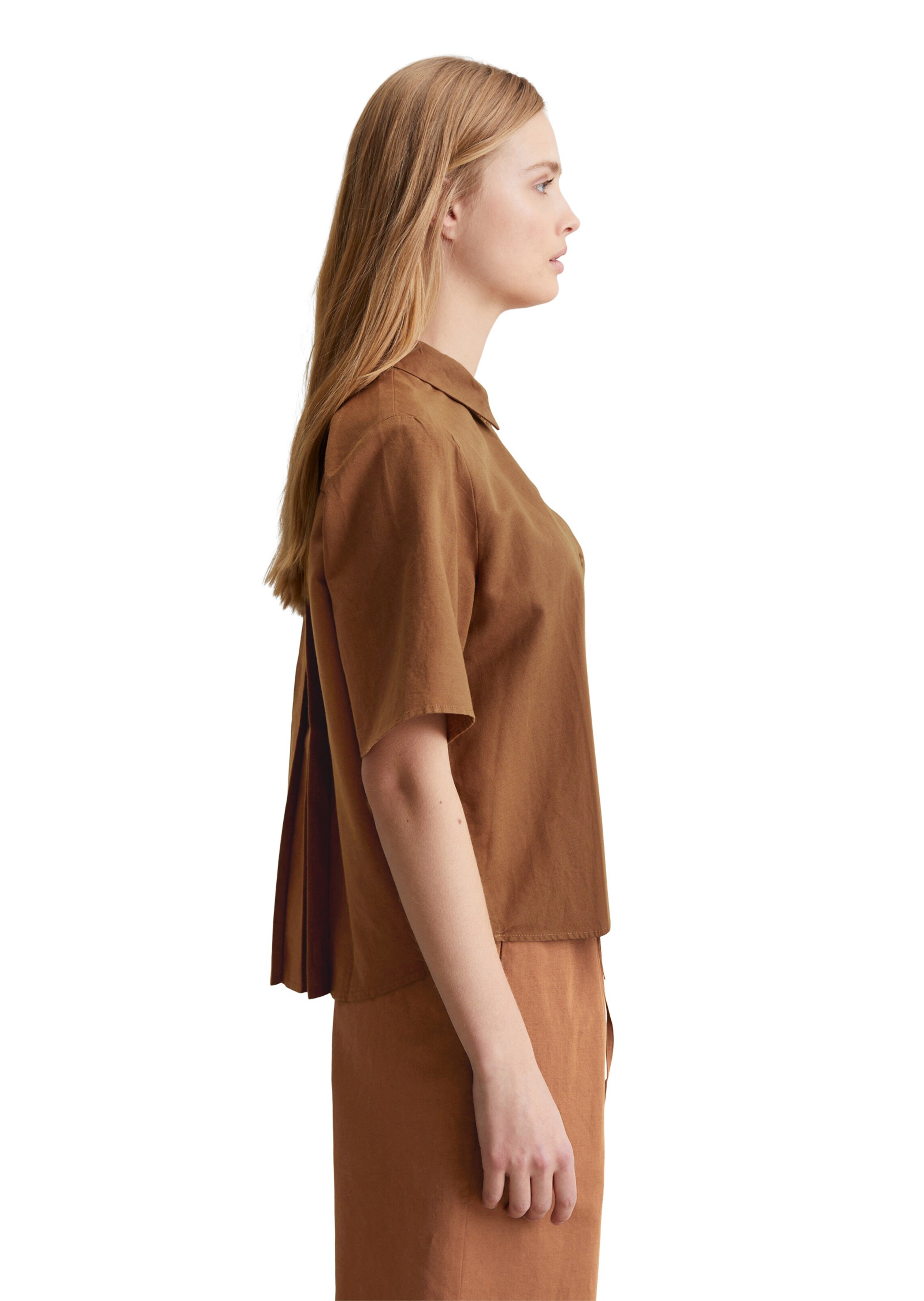 Marc O'Polo DENIM Bluse in Braun