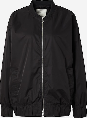 TOM TAILOR DENIM Between-Season Jacket in Black: front