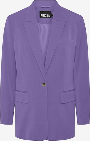 PIECES Blazer 'Serano' in Purple: front