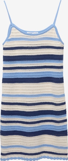 Pull&Bear Úpletové šaty - marine modrá / světlemodrá / bílá, Produkt