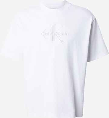 Calvin Klein Jeans Póló 'HERO' - fehér: elől