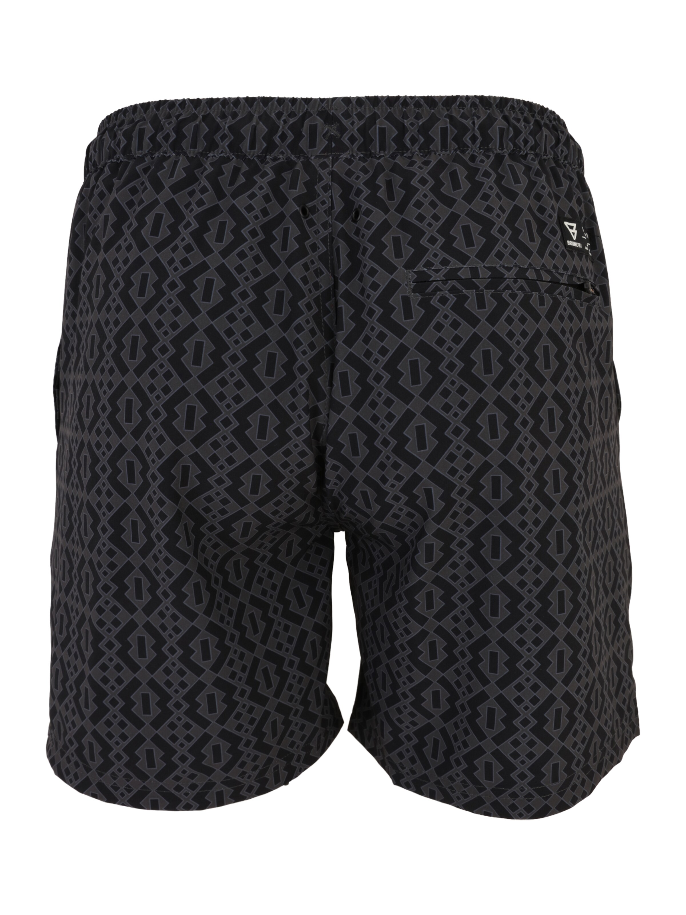 BRUNOTTI Plavecké šortky 'High-95' - Čierna