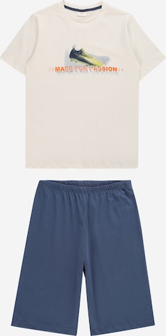 s.Oliver Комплект пижама в синьо: отпред