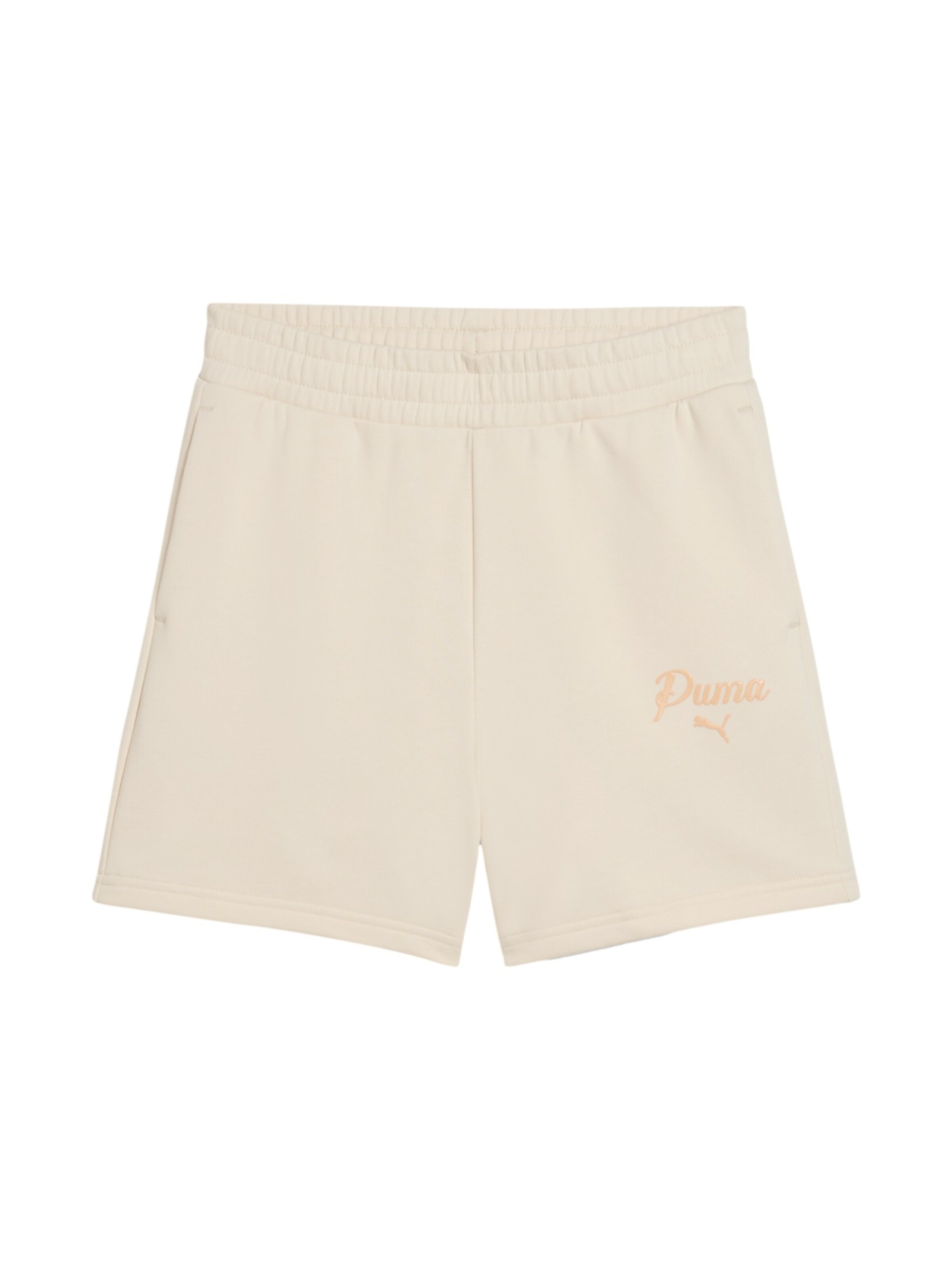 Regular Pantalon de sport 'ESS SCRIP' PUMA en beige : devant