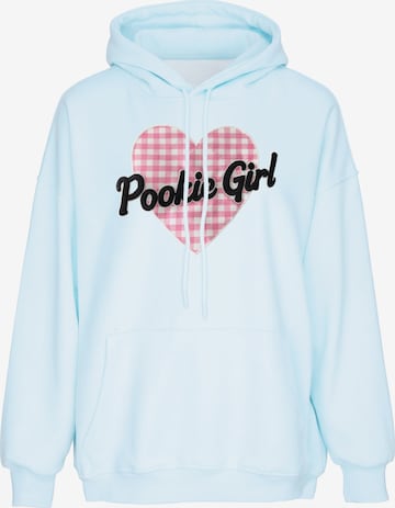 Sweat-shirt MYMO en bleu : devant