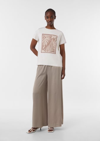COMMA T-Shirt in Weiß