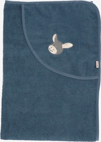 STERNTALER Ręcznik kąpielowy w kolorze niebieski: przód
