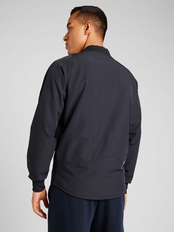 NIKE Sports sweat jacket in Black