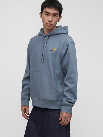 Sweat-shirt 'American Script' Carhartt WIP en bleu