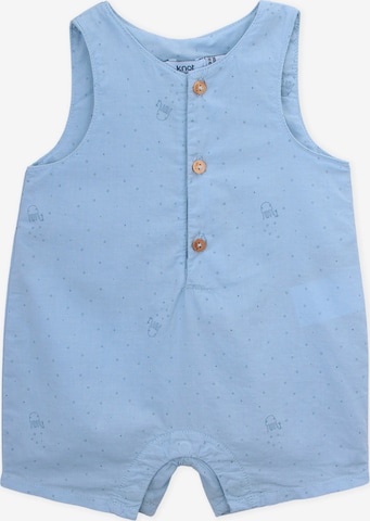 KNOT Dungarees 'Fofo Octopus' in Blue: front