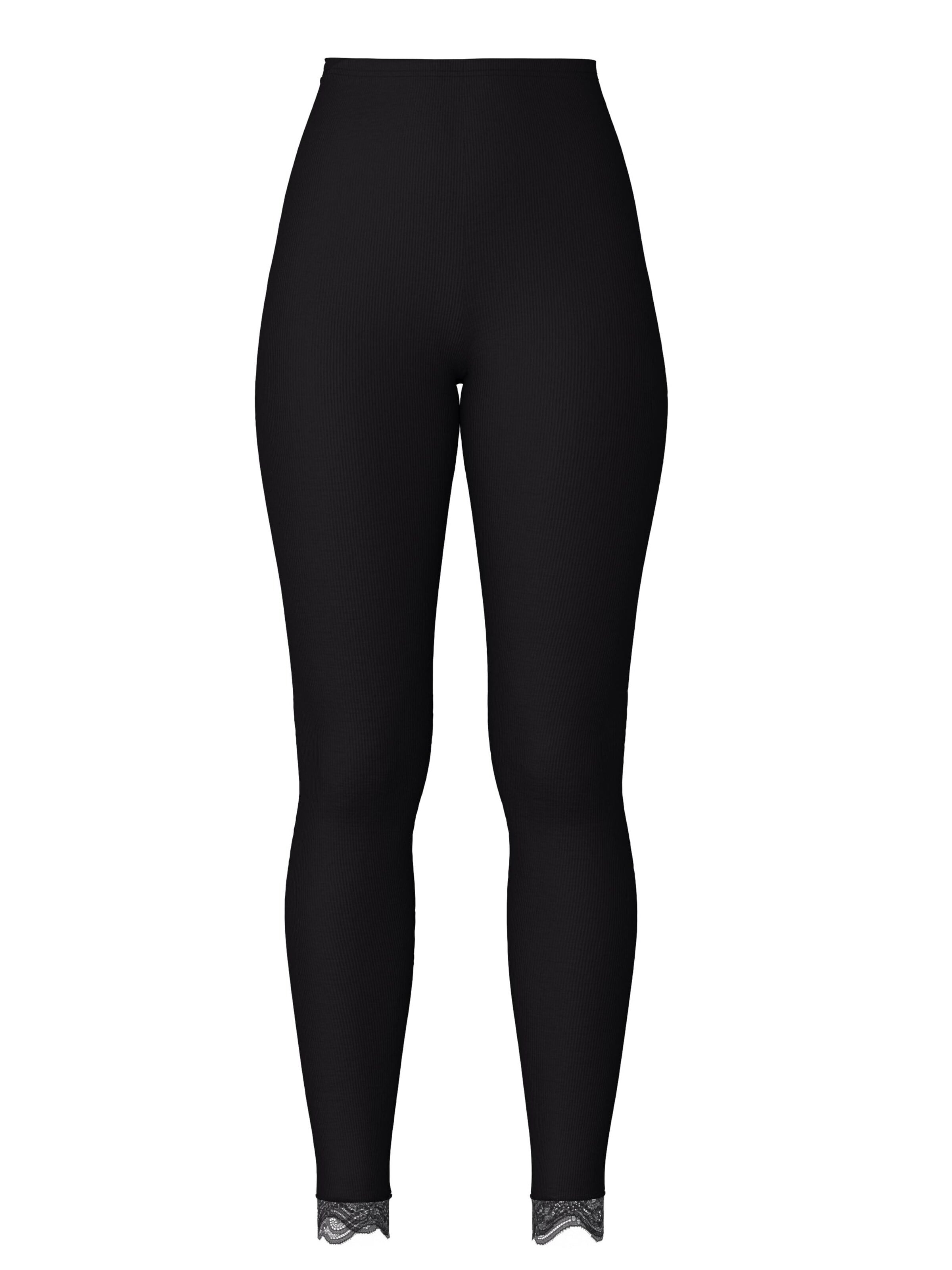 CALIDA Leggings 'Richesse Lace'‌‌ in L/Regular in schwarz, Produktansicht