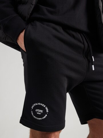 JACK & JONES Обычный Штаны 'JPSTGORDON SIMON' в Черный