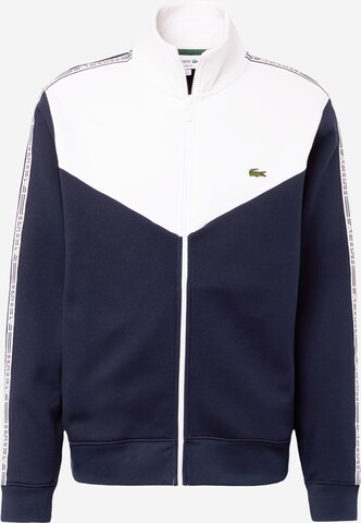 LACOSTE Sweatjacke in Blau: predná strana