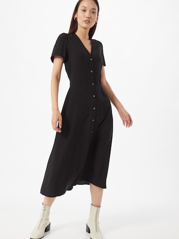 Robe-chemise GAP en noir : devant