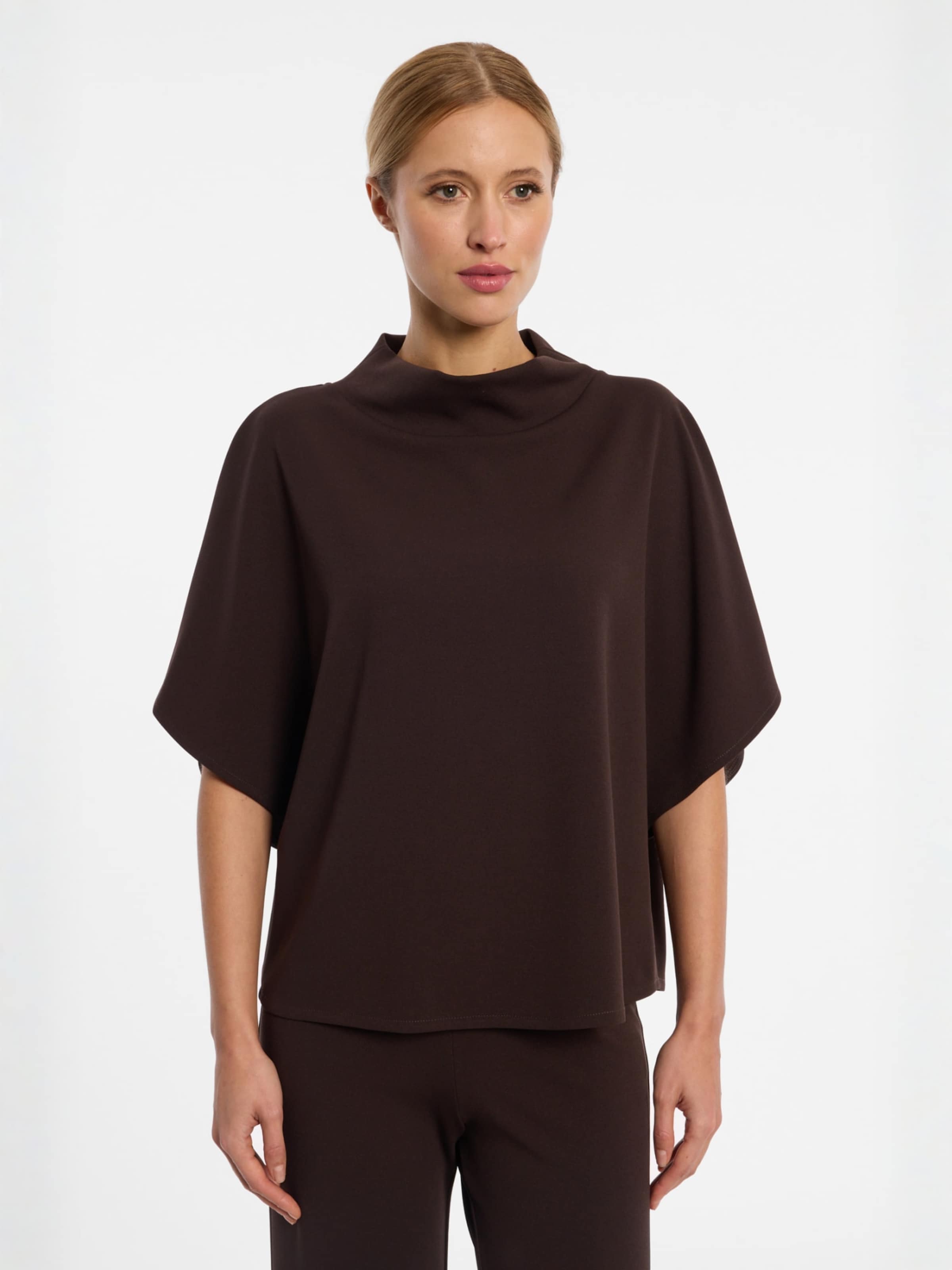 Ana Alcazar Shirt ' Elioreste ' in Bruin: voorkant